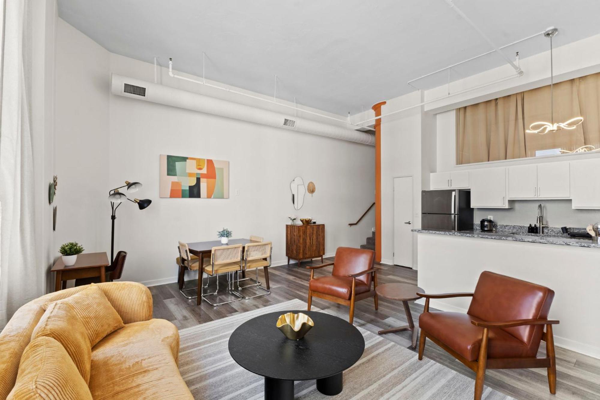 Indy Metro Stay - Sleeps 8 - Skywalk Access - Monument Circle Indianapolis Exteriér fotografie